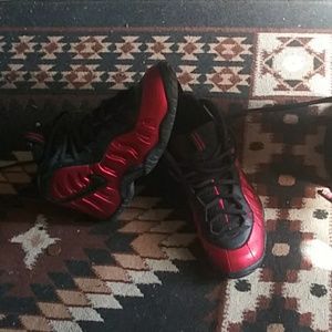 Nike foamposites RED